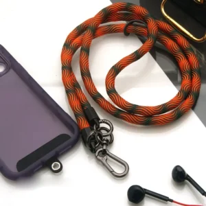 dynamic energy waveform lanyard